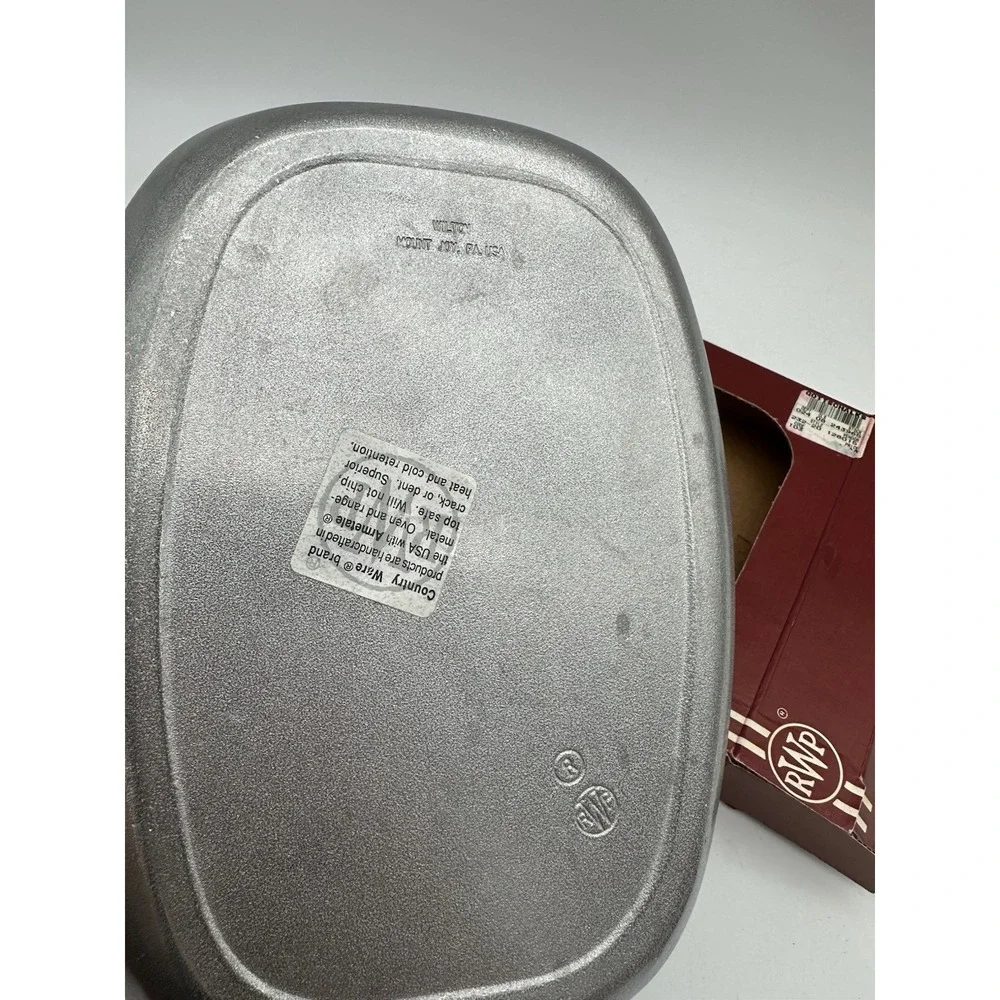WILTON ARMETALE  Bless This House Bread Tray Metal‎ Serveware Made In USA
